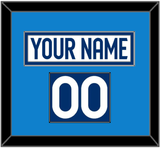 Finland Men's Hockey Nameplate & Number (Shoulder) - 2025 4 Nations White - Single Mat 2