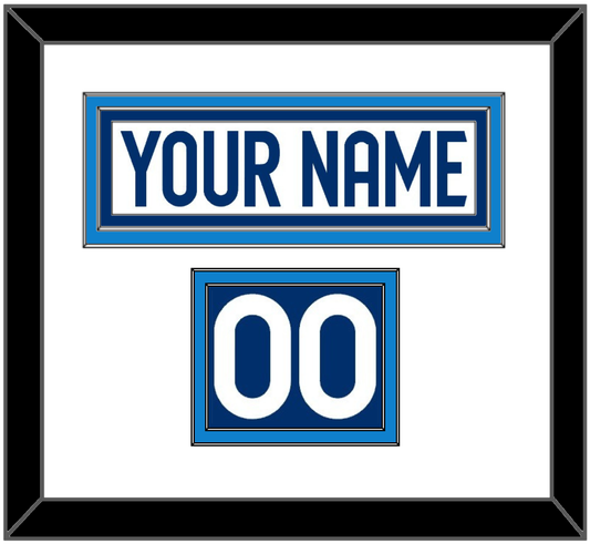 Finland Men's Hockey Nameplate & Number (Shoulder) - 2025 4 Nations White - Signature Tier 1