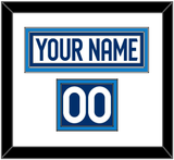 Finland Men's Hockey Nameplate & Number (Shoulder) - 2025 4 Nations White - Double Mat 1