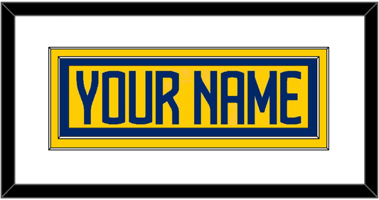 Sweden Men’s Hockey Nameplate - 2025 4 Nations Gold - Signature Tier 1