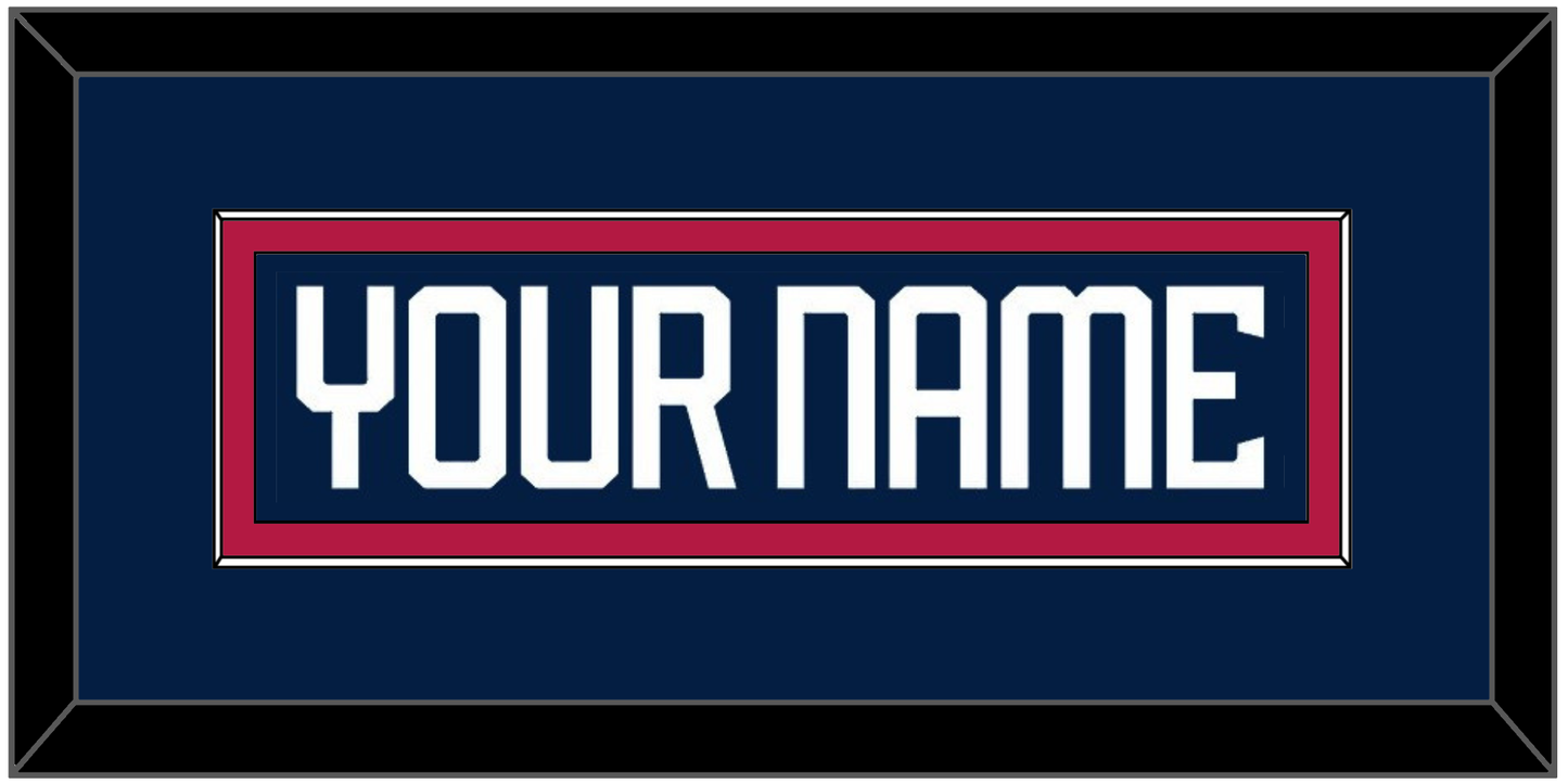 United States Men’s Hockey Nameplate - 2025 4 Nations Blue - Essential Tier 2
