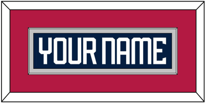 United States Men’s Hockey Nameplate - 2025 4 Nations Blue - Essential Tier 3