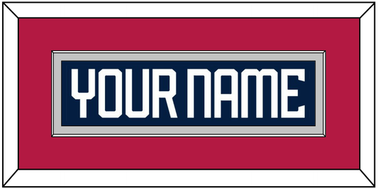 United States Men’s Hockey Nameplate - 2025 4 Nations Blue - Essential Tier 3