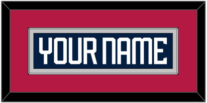 United States Men’s Hockey Nameplate - 2025 4 Nations Blue - Essential Tier 3