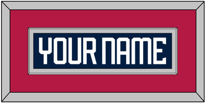 United States Men’s Hockey Nameplate - 2025 4 Nations Blue - Essential Tier 3
