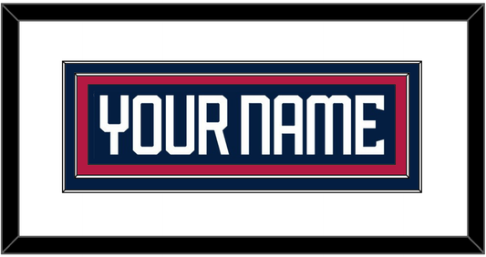 United States Men’s Hockey Nameplate - 2025 4 Nations Blue - Signature Tier 1