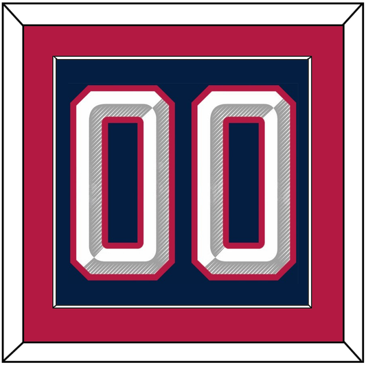 United States Men’s Hockey Number - 2025 4 Nations Blue - Essential Tier 2
