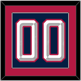 United States Men’s Hockey Number - 2025 4 Nations Blue - Single Mat 2