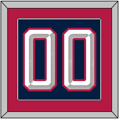 United States Men’s Hockey Number - 2025 4 Nations Blue - Essential Tier 2
