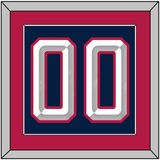 United States Men’s Hockey Number - 2025 4 Nations Blue - Single Mat 2