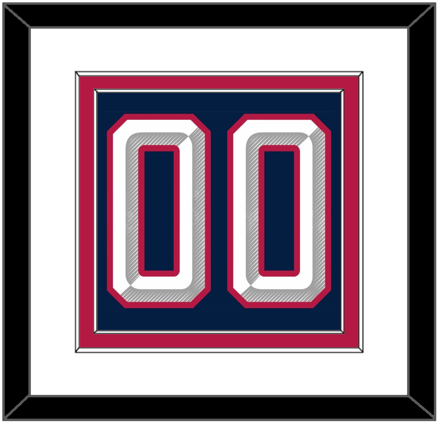 United States Men’s Hockey Number - 2025 4 Nations Blue - Signature Tier 1