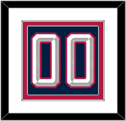 United States Men’s Hockey Number - 2025 4 Nations Blue - Signature Tier 1