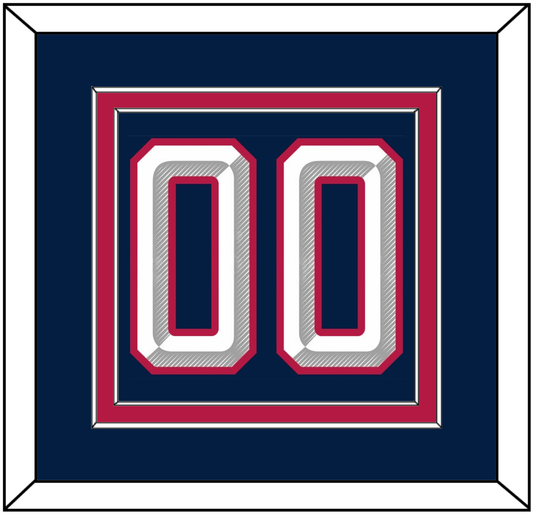 United States Men’s Hockey Number - 2025 4 Nations Blue - Signature Tier 2