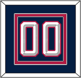 United States Men’s Hockey Number - 2025 4 Nations Blue - Double Mat 2