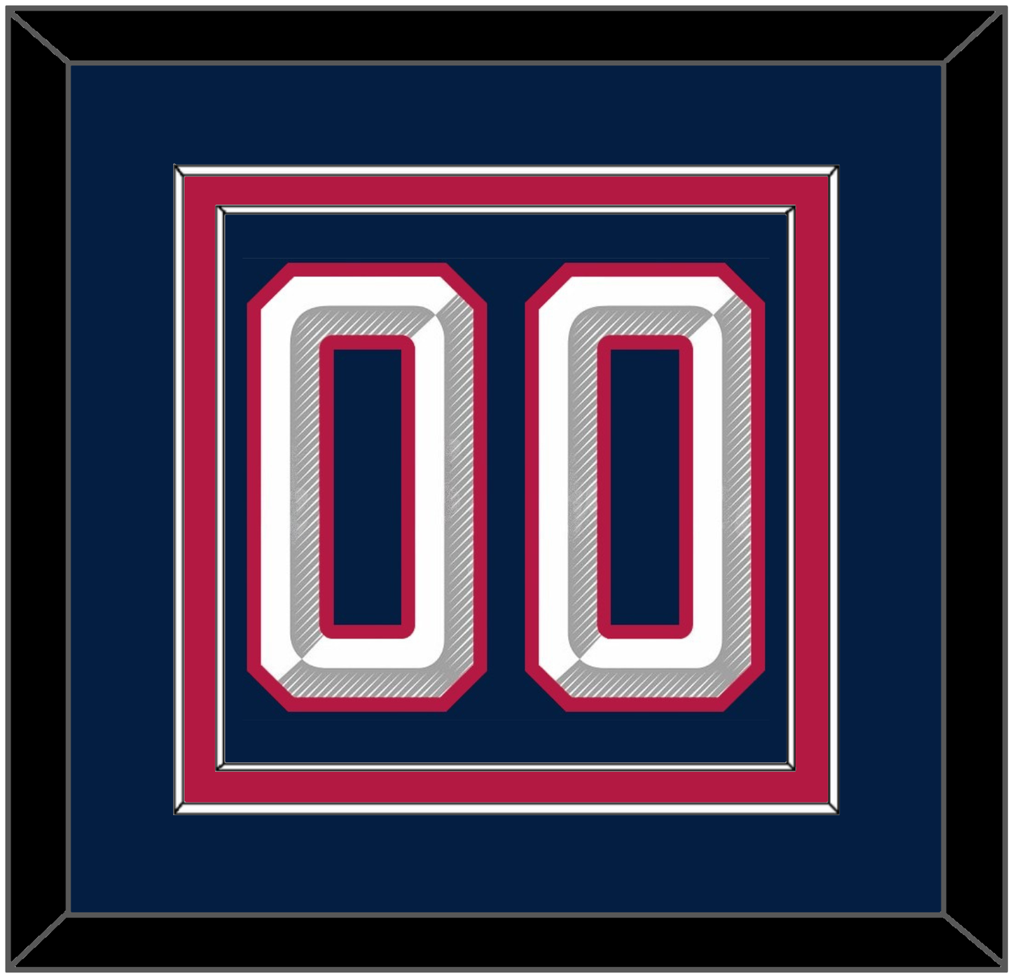 United States Men’s Hockey Number - 2025 4 Nations Blue - Signature Tier 2