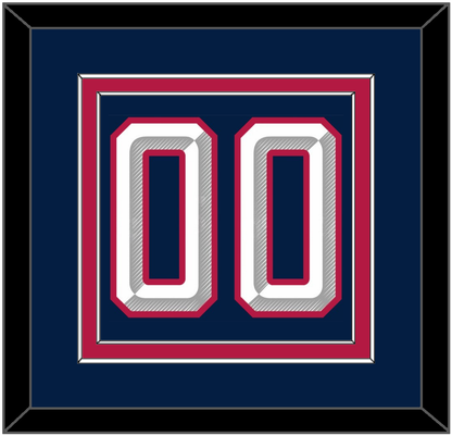 United States Men’s Hockey Number - 2025 4 Nations Blue - Signature Tier 2