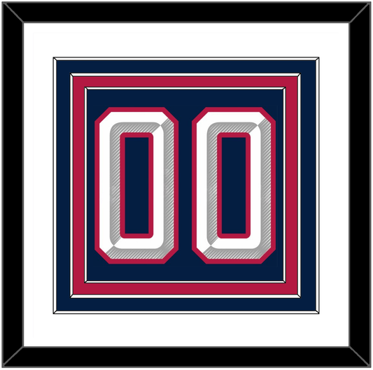 United States Men’s Hockey Number - 2025 4 Nations Blue - Premier Tier 1