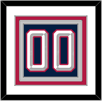United States Men’s Hockey Number - 2025 4 Nations Blue - Premier Tier 2