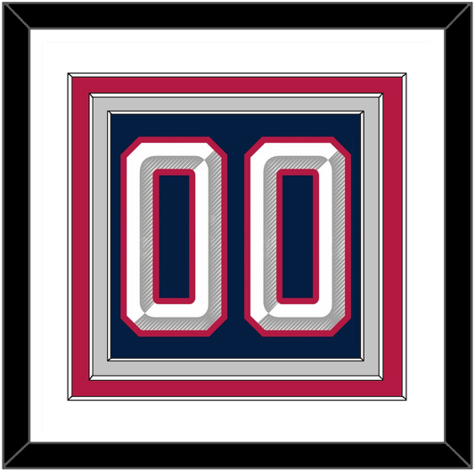 United States Men’s Hockey Number - 2025 4 Nations Blue - Premier Tier 2