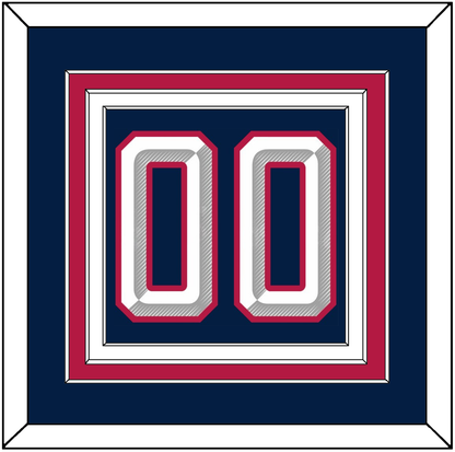 United States Men’s Hockey Number - 2025 4 Nations Blue - Premier Tier 3