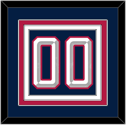 United States Men’s Hockey Number - 2025 4 Nations Blue - Premier Tier 3
