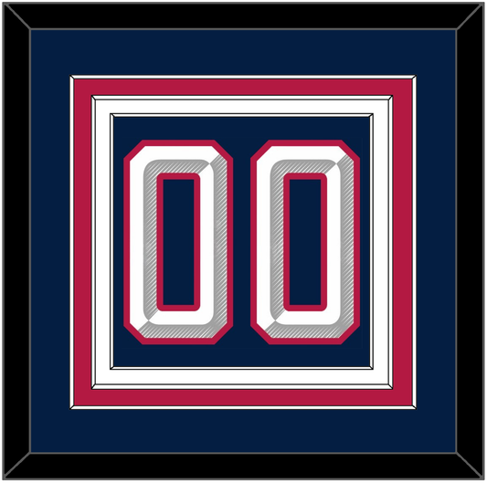 United States Men’s Hockey Number - 2025 4 Nations Blue - Premier Tier 3