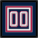 United States Men’s Hockey Number - 2025 4 Nations Blue - Triple Mat 3