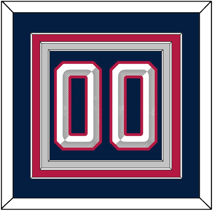 United States Men’s Hockey Number - 2025 4 Nations Blue - Premier Tier 4