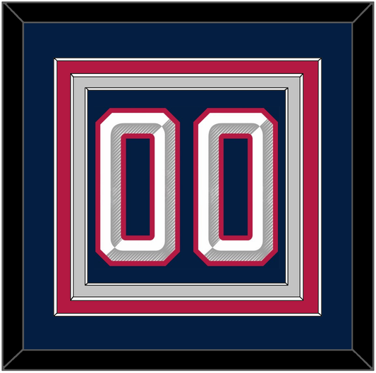 United States Men’s Hockey Number - 2025 4 Nations Blue - Premier Tier 4