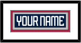 United States Men’s Hockey Nameplate - 2025 4 Nations Blue - Double Mat 2