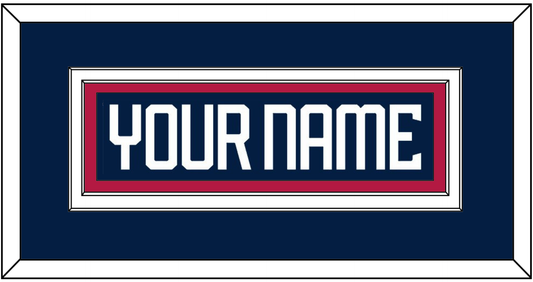 United States Men’s Hockey Nameplate - 2025 4 Nations Blue - Signature Tier 3