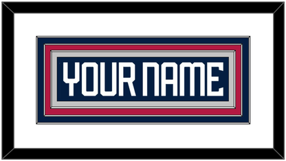 United States Men’s Hockey Nameplate - 2025 4 Nations Blue - Premier Tier 1