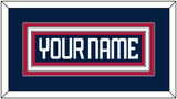 United States Men’s Hockey Nameplate - 2025 4 Nations Blue - Triple Mat 2