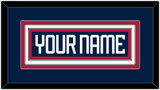 United States Men’s Hockey Nameplate - 2025 4 Nations Blue - Triple Mat 2