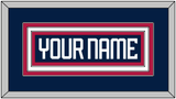 United States Men’s Hockey Nameplate - 2025 4 Nations Blue - Triple Mat 2