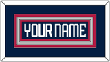 United States Men’s Hockey Nameplate - 2025 4 Nations Blue - Triple Mat 3