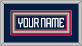 United States Men’s Hockey Nameplate - 2025 4 Nations Blue - Triple Mat 3