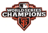 San Francisco Name & 2 World Series Champions Patches - Road Gray (2010-2021) - Triple Mat 6