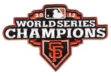 San Francisco Name & 2 World Series Champions Patches - Road Gray (2010-2021) - Triple Mat 2