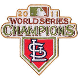 St. Louis Name, Number & World Series Jersey Champions Patch - Home White (2006-2012) - Triple Mat 2