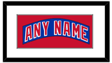 New York Nameplate - Home Blue (2004-2017) - Single Mat 1