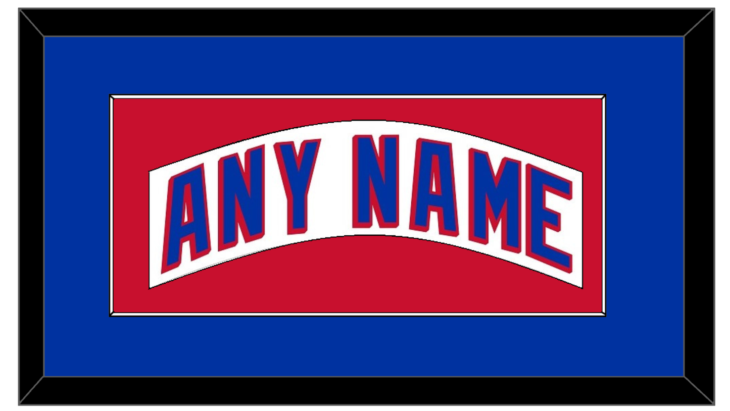 New York Nameplate - Road White (2004-2017) - Essential Tier 3