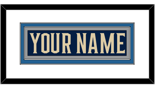 Columbus Nameplate - Alternate Navy Blue - Signature Tier 1