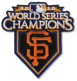 San Francisco Name & 2 World Series Champions Patches - Road Gray (2010-2021) - Triple Mat 6