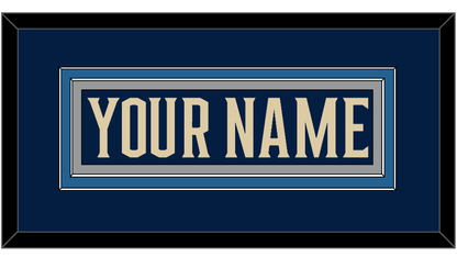 Columbus Nameplate - Alternate Navy Blue - Signature Tier 2