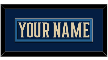 Columbus Nameplate - Alternate Navy Blue - Essential Tier 2