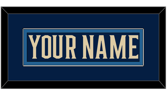 Columbus Nameplate - Alternate Navy Blue - Essential Tier 2