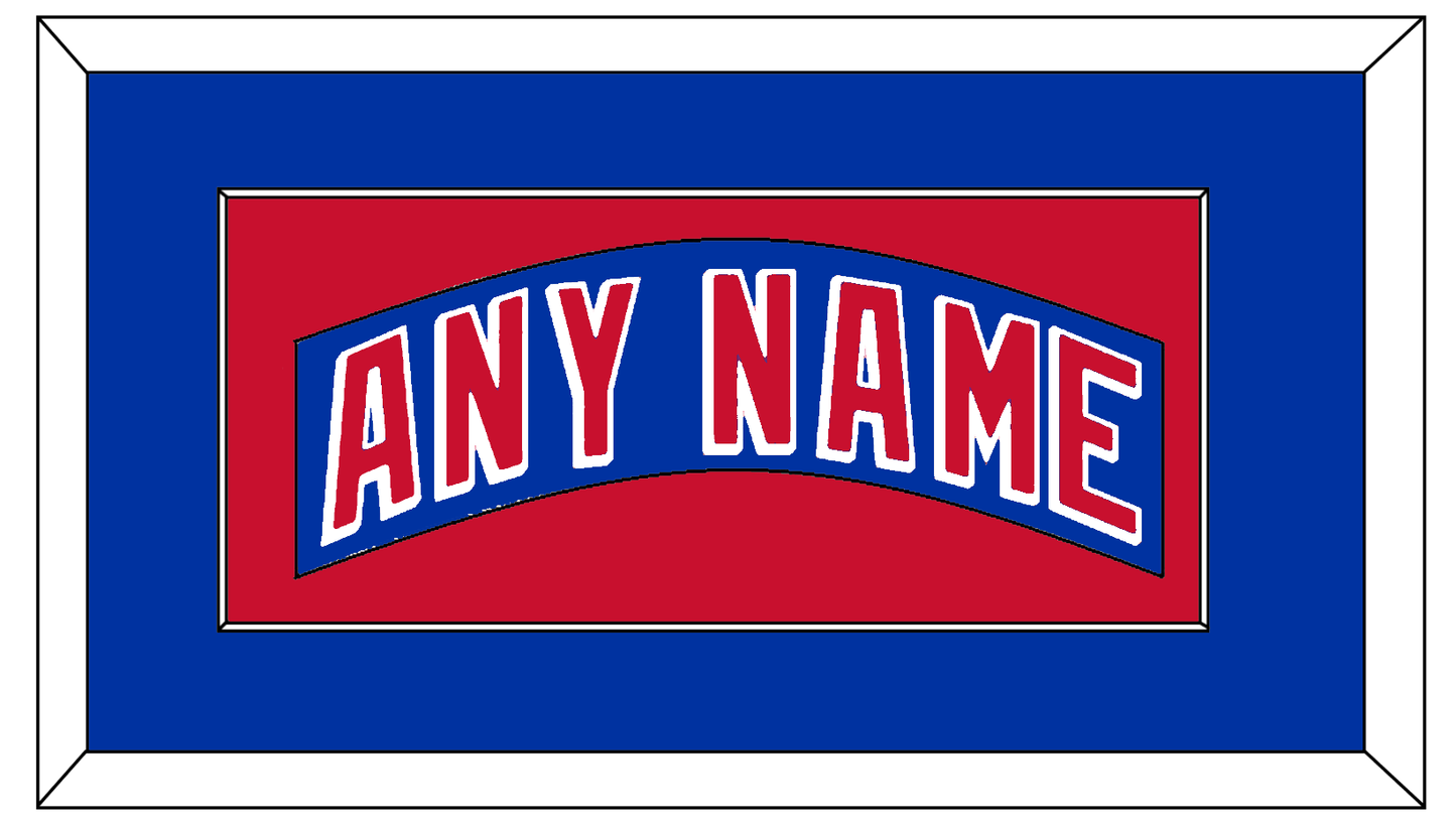New York Nameplate - Home Blue (2004-2017) - Essential Tier 2