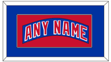 New York Nameplate - Home Blue (2004-2017) - Single Mat 2