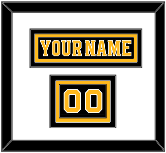 Boston Nameplate & Shoulder Number
